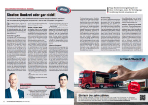 Transporteur 09/23 – Dr. Schärmer & Mag. Miskovez – Formelle Mängel – Strafen: Konkret oder gar nicht!