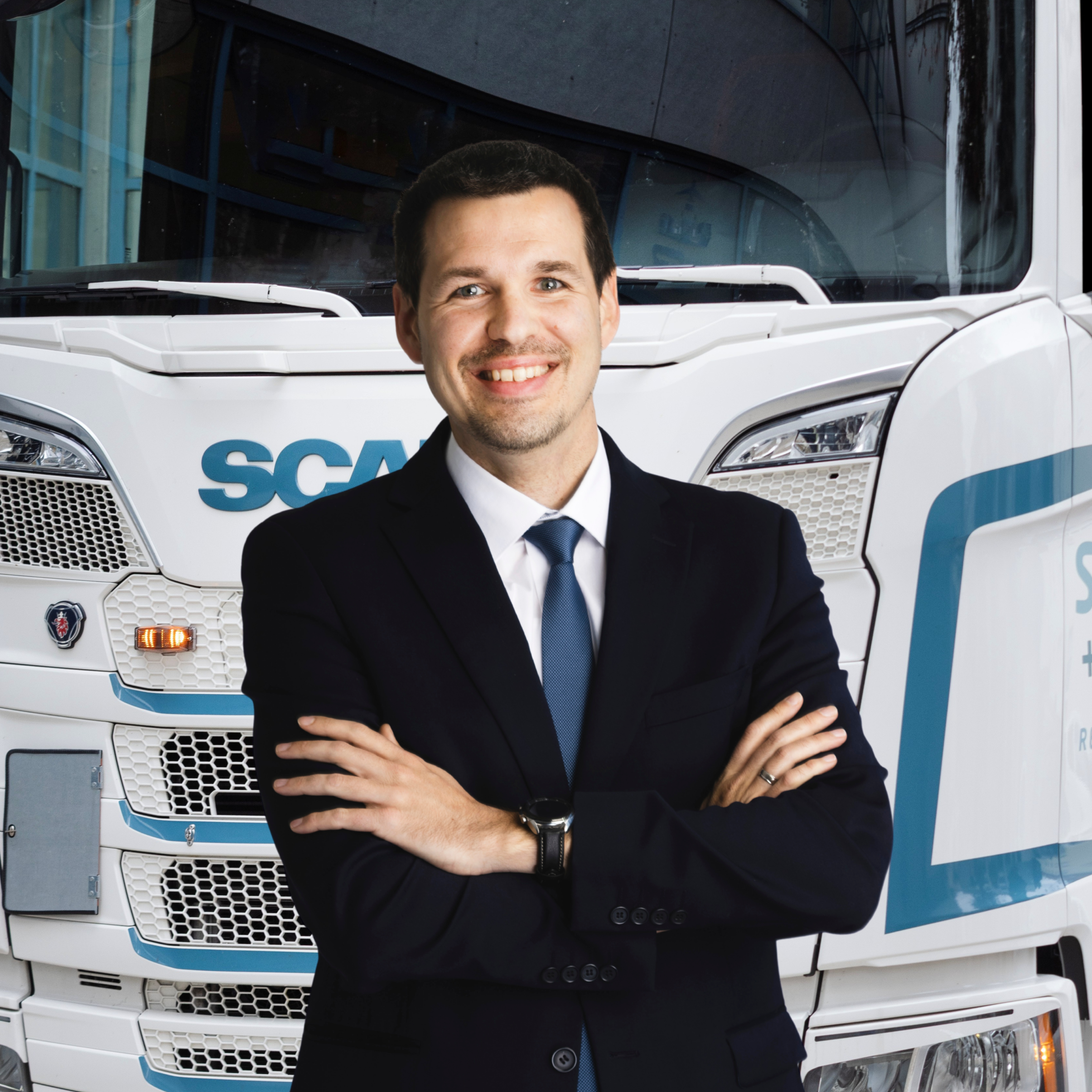 Markus MJK mit LKW